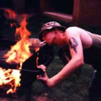 Life in Texas in military training is boring. Our solution: pyromania.