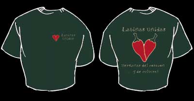 latinas unidas t-shirt